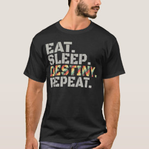T-shirt Manger Destin Destin Répéter Lovely Plaisanter Hom