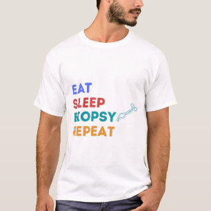 T-SHIRT MANGER DORMIR BIOPSIE RÉPÉTER - BIOPSIE