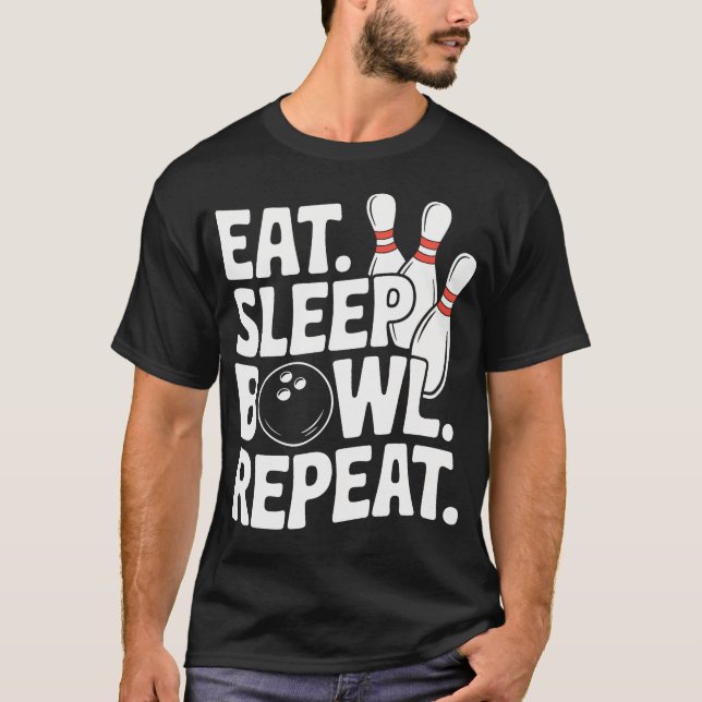 T-shirt Manger Dormir Boule (Devant)