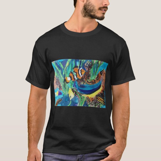 T-shirt Manger Dormir Eau Changer Répéter (Devant)