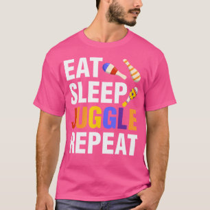 T-shirt Manger Dormir Jongler Expert Jongleur Cirque Gr