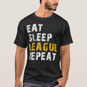T-shirt manger dormir ligue