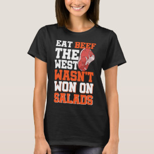 T-shirt Manger du boeuf L'Occident n'a pas gagné sur les s