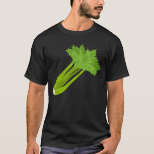 T-shirt Manger du céleri Citation ironique Légumes Nourrit