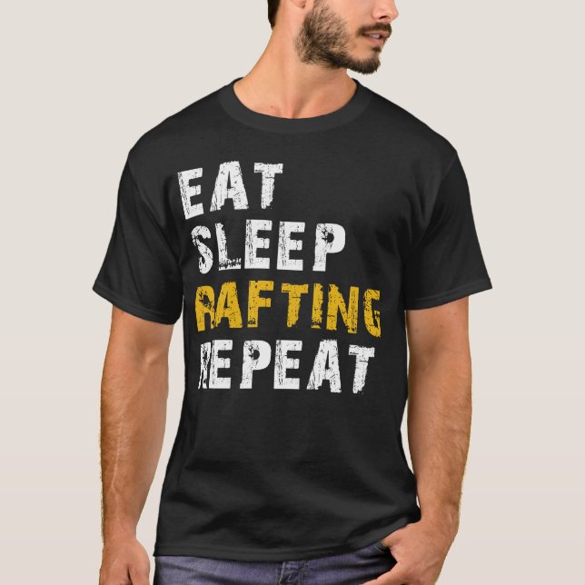T-shirt manger du rafting (Devant)
