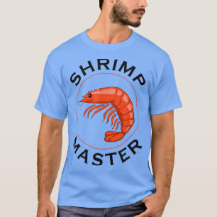 T-shirt Manger Fruits De Mer Drôle crevettes Chef