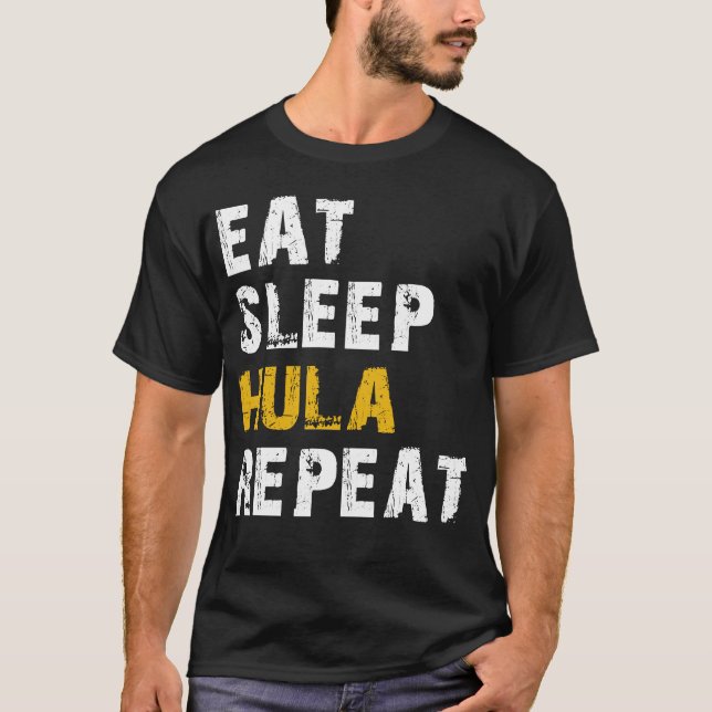 T-shirt manger hula hoop de sommeil (Devant)