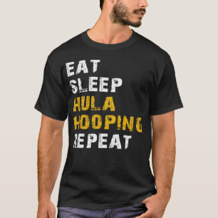 T-shirt manger hula hooping de sommeil