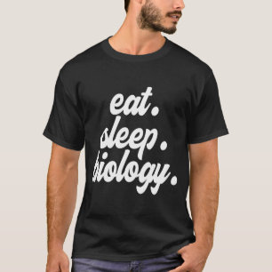 T-shirt Manger la biologie du sommeil