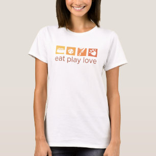 T-shirt manger l'amour