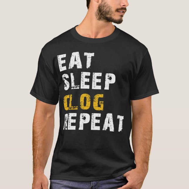 T-shirt manger le sabot (Devant)