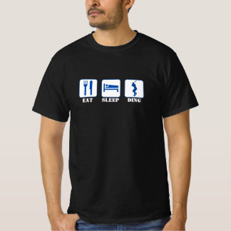 T-shirt Manger le sommeil Ding - Baseball