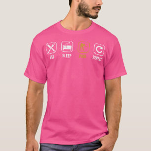 T-shirt Manger Piscine de sommeil Répéter Balls Piscine Sn