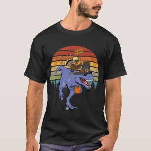 T-shirt Manger Pizza dinde Dino Dinosaur Végétarien Thanks