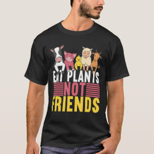 T-shirt Manger Plantes pas amis Vegan Veggie Veganism