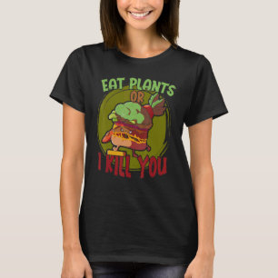 T-shirt Manger Plantes Vegan Burger Plantes Vegan