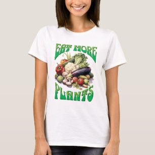 T-shirt Manger plus Plante Végétarien