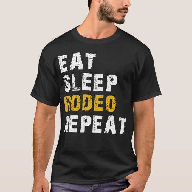 T-shirt manger rodéo (Devant)