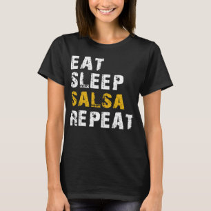 T-shirt manger salsa de sommeil