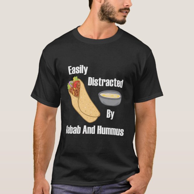 T-shirt Manger Shawarma Doner de cuisine turque (Devant)
