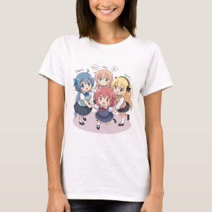T-shirt Manger Sleep Anime Jeu Répétition Kawaii Otaku Ani