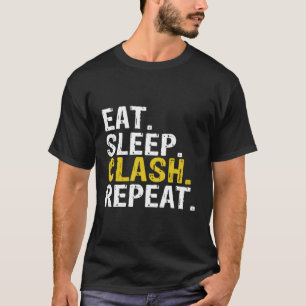 T-shirt Manger Sleep Clash Répéter Don
