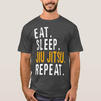 T-shirt Manger Sleep jiu jitsu Répéter EssentialCopy