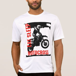 T-shirt Manger Sleep Motocross Motorcycle Sport Pop Art