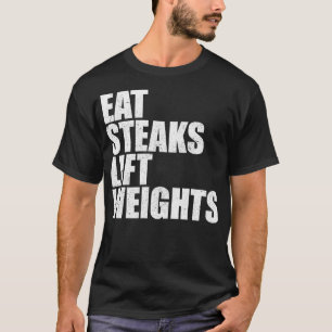 T-shirt Manger Steaks Lift Weight Carnivore Lion Diet Body