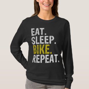 T-shirt Manger Vélo de sommeil Répéter cadeau