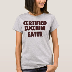 T-shirt Mangeur de courgettes certifié Drôle de jardinage