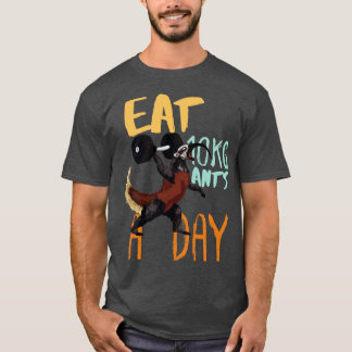 T-shirt Mangez 10KG Fourmis Par Jour Drôle Anteater Poids