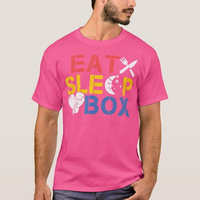 T-shirt Mangez Boxer de combat Boxer de combat Boxer (Devant)