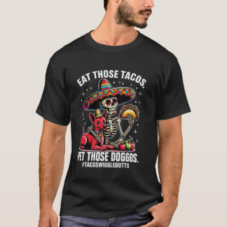 T-shirt Mangez Ces Tacos Caressez Ces Toutous Famille