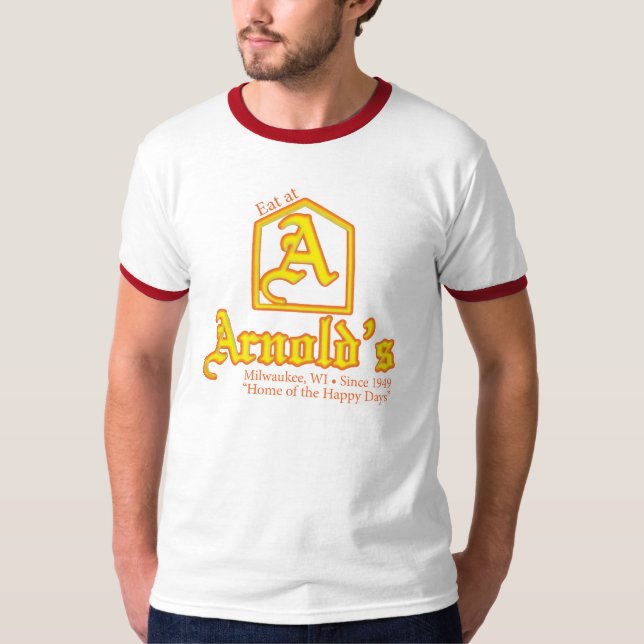 T-shirt Mangez chez Arnold (Devant)