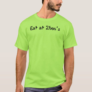 T-shirt Mangez chez Zhou