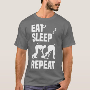 T-shirt Mangez Curling Sleep Curling Curler Curling Curlin