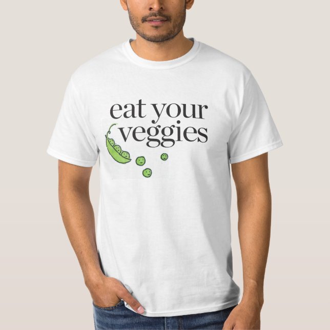 T-shirt Mangez de votre légume (Devant)