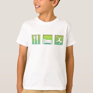 T-shirt Mangez, dormez, Parkour