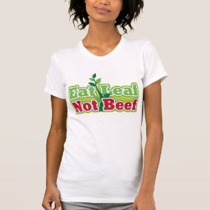T-shirt Mangez du boeuf de feuille pas