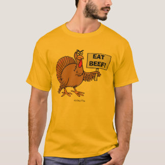 T-shirt Mangez du boeuf (la dinde)