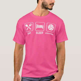 T-shirt Mangez du volley-ball