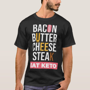 T-shirt Mangez Keto Je Perds Du Poids Aliments sains Régim