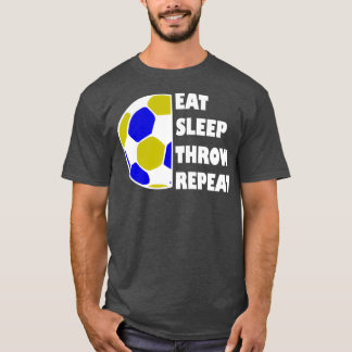 T-shirt Mangez la balle à répétition du sommeil