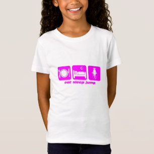 T-Shirt mangez la corde de saut de sommeil