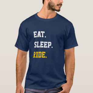 T-shirt Mangez la marche du sommeil