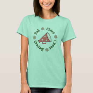 T-shirt Mangez la pièce en t de sonnerie de répétition