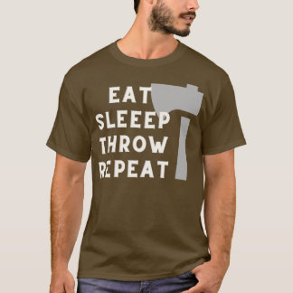 T-shirt Mangez la répétition de veille