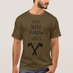 T-shirt Mangez l'axe d'onde du sommeil 2