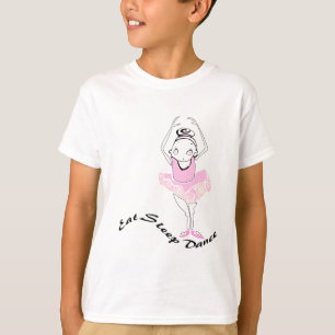 T-shirt Mangez le ballet de danse de sommeil